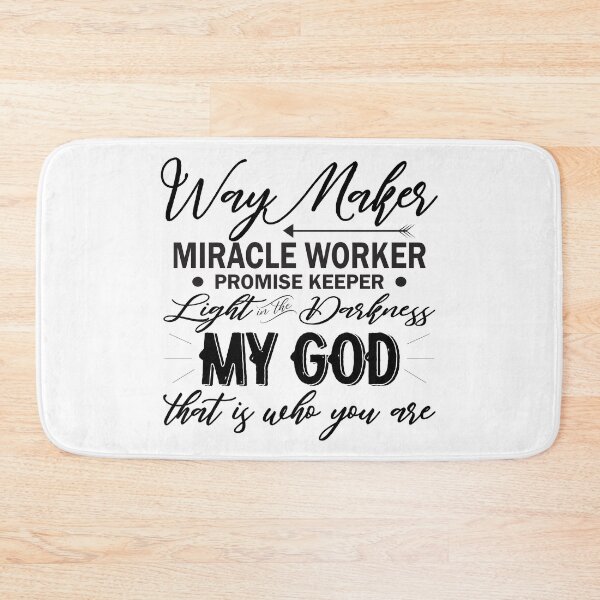 Item preview, Way Maker My God designed and sold by DarylWelsh2024.