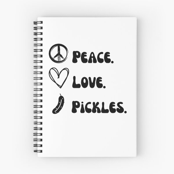 Item preview, Peace. Love. Pickles. funny pickle eater pickling humor designed and sold by snowry.