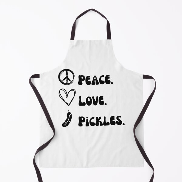 Item preview, Peace. Love. Pickles. funny pickle eater pickling humor designed and sold by snowry.