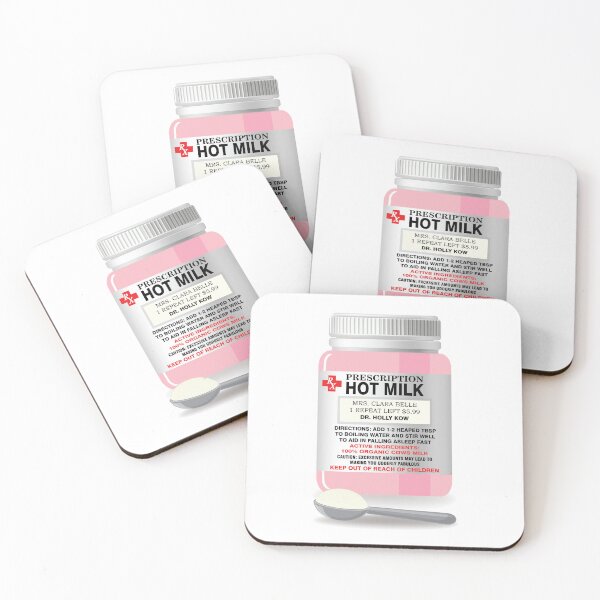 Item preview, Prescription hot milk - BABY PINK designed and sold by StellarFX.