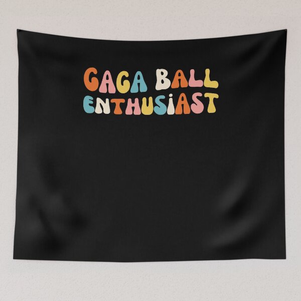 Item preview, Groovy Gaga Ball Enthusiast Funny Gaga ball humor Dodgeball designed and sold by snowry.