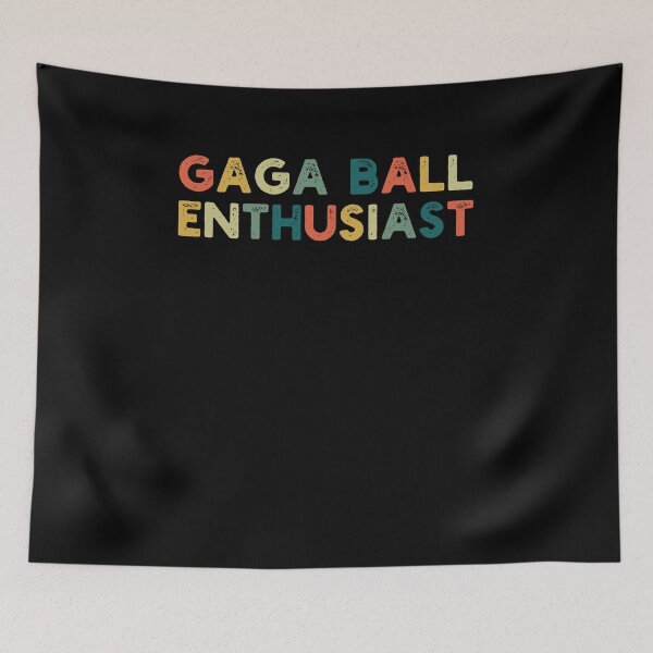Item preview, Retro Gaga Ball Enthusiast vintage Funny Gaga ball Dodgeball designed and sold by snowry.