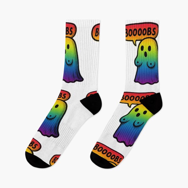 Item preview, Funny Ghost - Rainbow  designed and sold by FarieArt.