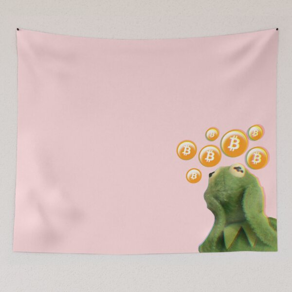 Item preview, Bitcoin Frog Meme designed and sold by CyberRex.