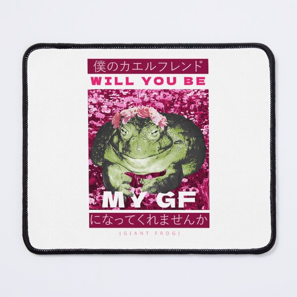 Item preview, Will You Be My GF Giant Frog designed and sold by VintageMedatsu.