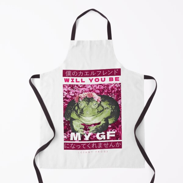 Item preview, Will You Be My GF Giant Frog designed and sold by VintageMedatsu.