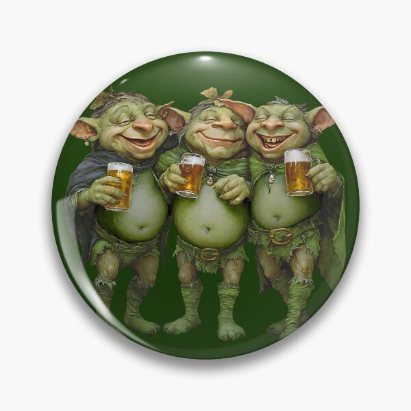 Item preview, SLAINTE, THREE LEPRECHAUNS HAVING THE CRAIC designed and sold by Danicus666.