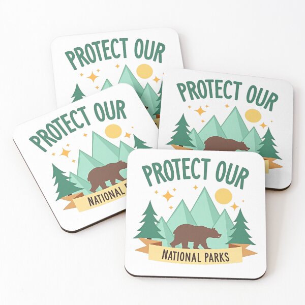 Item preview, Protect our national parks - Bear resist save the environment hands off  designed and sold by SkeletonsDanger.
