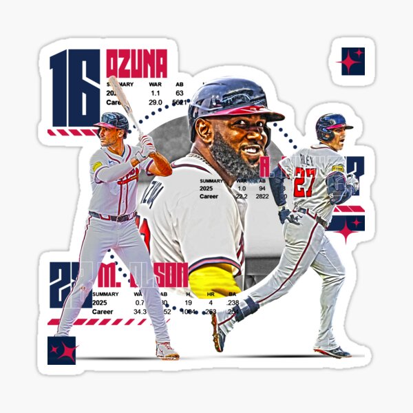 Aperçu de l'œuvre Conception de l'équipe de baseball d'Atlanta 2 créée et vendue par KSai16.