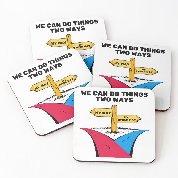 Item preview, My Way or My Other Way – Funny Sarcastic Sign Post Graphic designed and sold by THETEEHEEPARTY.