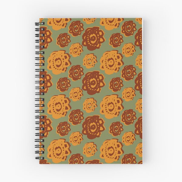Item preview, Seventies Bloom 2 designed and sold by RubyPrintDesign.
