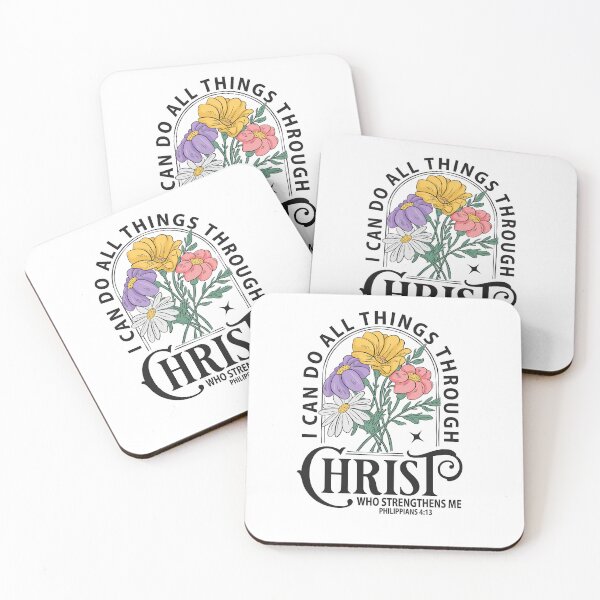 Item preview, Floral, Phil 4:13 I can do all things designed and sold by fribabywonder.
