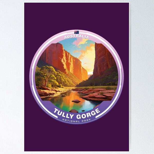 Item preview, TULLY GORGE National Park Australia designed and sold by Thistle-TShop.