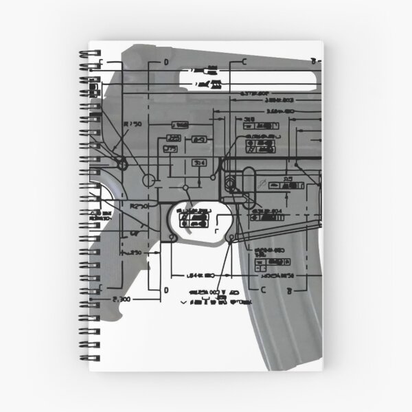 Item preview, AR-15 w Print Overlay designed and sold by AlbusLucimus.