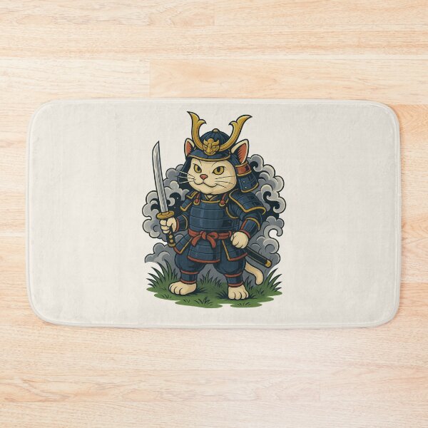 Item preview, Katsu the Samurai Maneki-Neko designed and sold by Cescocir1992.