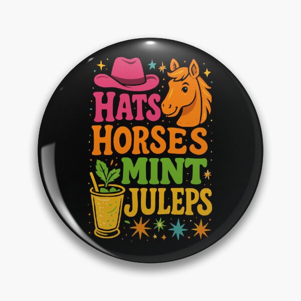 Item preview, Hats Horses Mint Juleps KY Derby Horse Racing Gift designed and sold by JackCurtis1991.