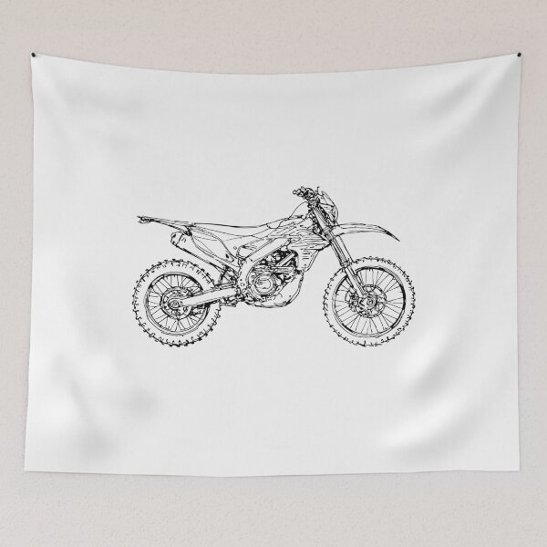 Item preview, Yamaha WR450F Rough Sketch designed and sold by motostraya.