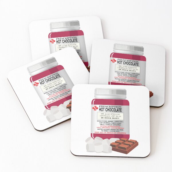 Item preview, Prescription hot chocolate - RUBY RED designed and sold by StellarFX.