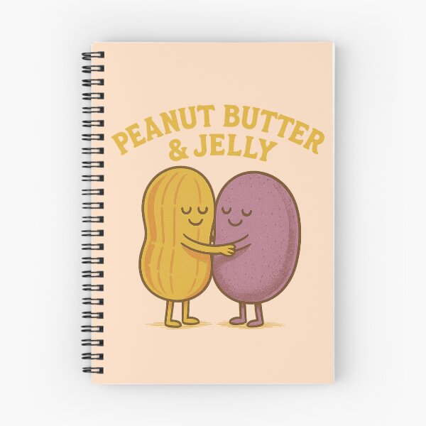 Item preview, Peanut Butter & Jelly Hug – Retro Style Duo designed and sold by Cescocir1992.