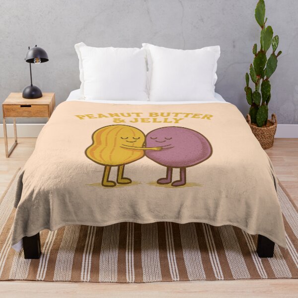 Item preview, Peanut Butter & Jelly Hug – Retro Style Duo designed and sold by Cescocir1992.