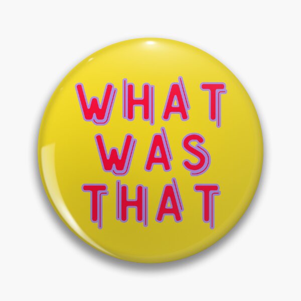 Item preview, what was that design, pop music sticker,  designed and sold by Bits & Bops Boutique.