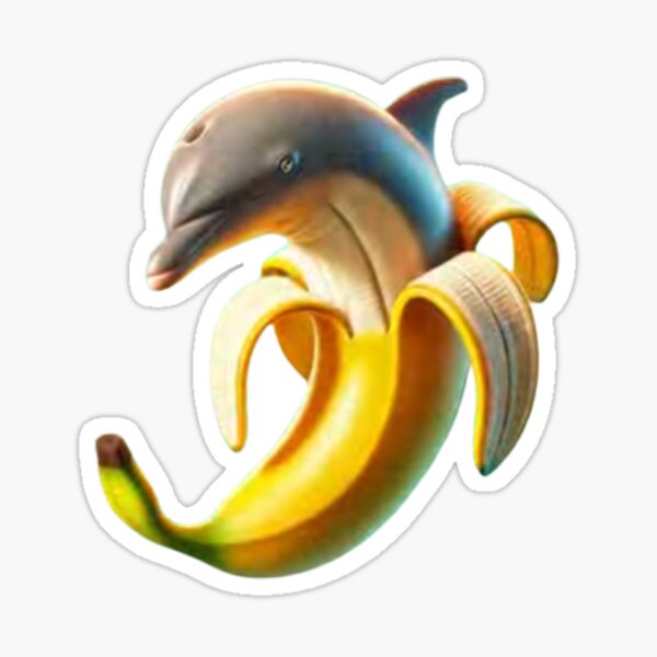 Item preview, Bananita Dolphinita  (Italian Brainrot) designed and sold by LookinFreshh.