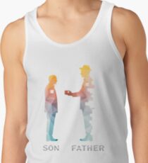 Vintage Father And Son Funny Father's Day T-shirts Men's Tank Top