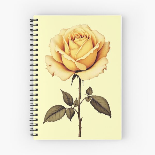 Item preview, Vintage Yellow Rose designed and sold by seewhatsticks1.