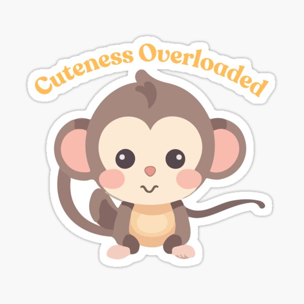 Item preview, Cuteness Overloaded : Monkey Collection designed and sold by ashani089.