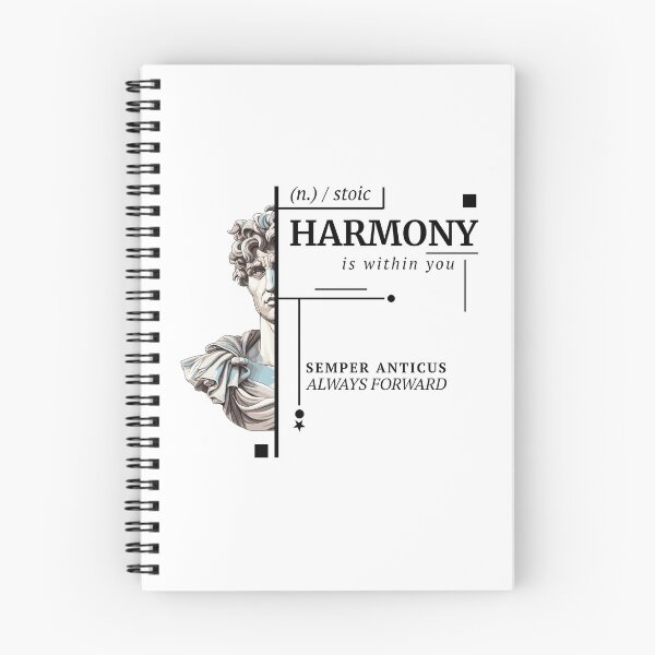 Item preview, Harmony Is Within You Modern Stoic Wisdom designed and sold by RockFireMerch.