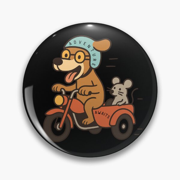 Item preview, Friends On A Motorbike Adventure Awaits designed and sold by SurrealArtSzysz.