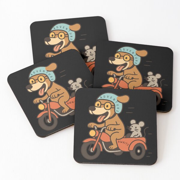 Item preview, Friends On A Motorbike Adventure Awaits designed and sold by SurrealArtSzysz.