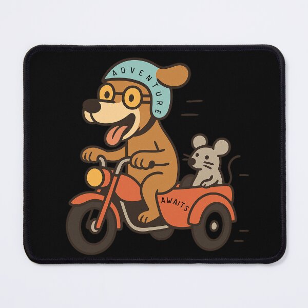 Item preview, Friends On A Motorbike Adventure Awaits designed and sold by SurrealArtSzysz.