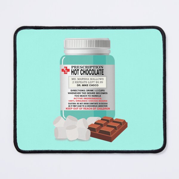 Item preview, Prescription hot chocolate - AQUA designed and sold by StellarFX.