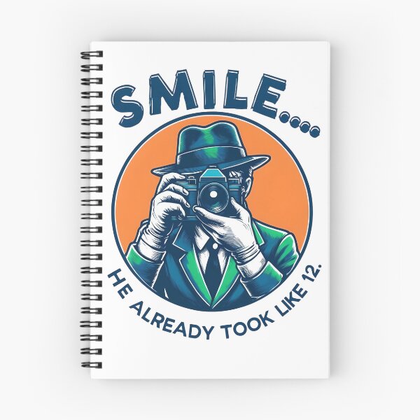 Item preview, Smile, He Already Took Like 12 – Strange Vintage Camera Humor designed and sold by THETEEHEEPARTY.