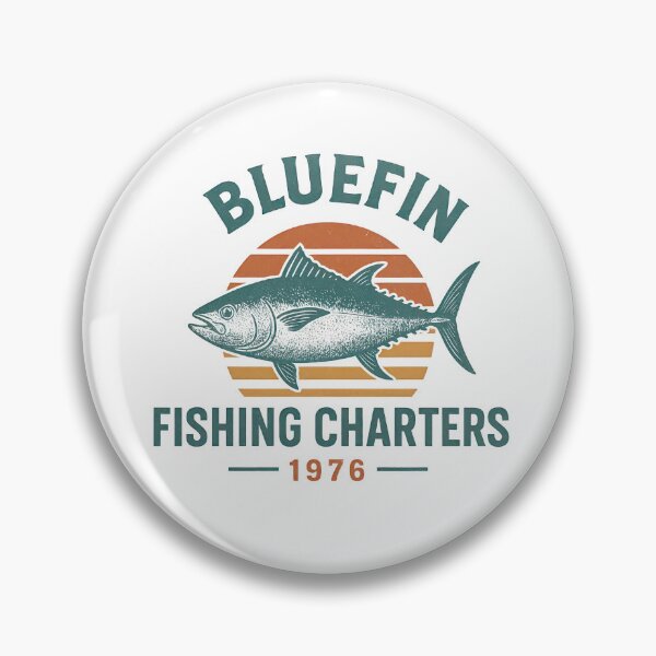 Item preview, Bluefin Fishing Charters – 1976 Vintage Graphic designed and sold by Laugh Lines Apparel.