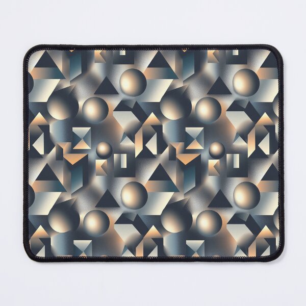 Item preview, Cubes and Pyramids in Harmony designed and sold by MidArtForge.