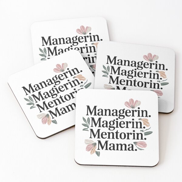 Item preview, Manager. Magician. Mentor. Mom. designed and sold by PixelPack Design.