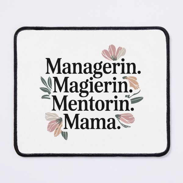 Item preview, Manager. Magician. Mentor. Mom. designed and sold by PixelPack Design.