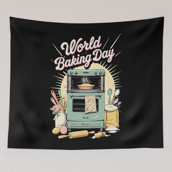 Item preview, World Baking Day designed and sold by DomTeesHaven.