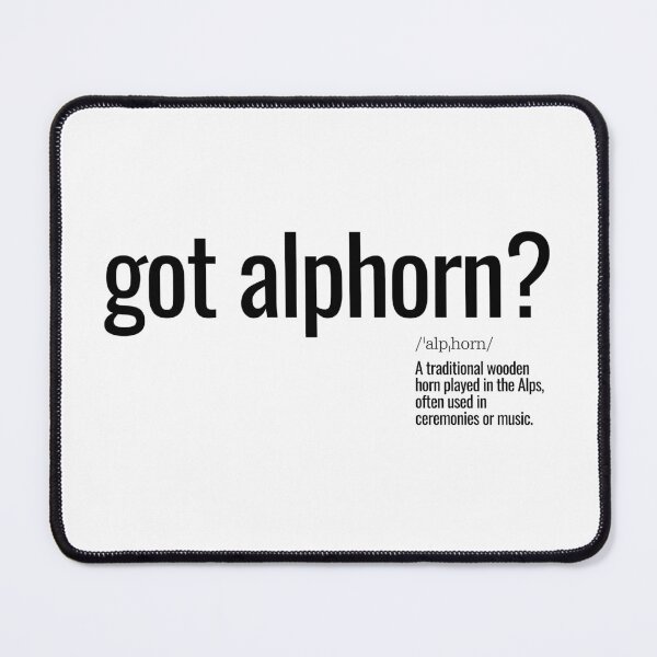 Item preview, got alphorn? designed and sold by nature. electrified..