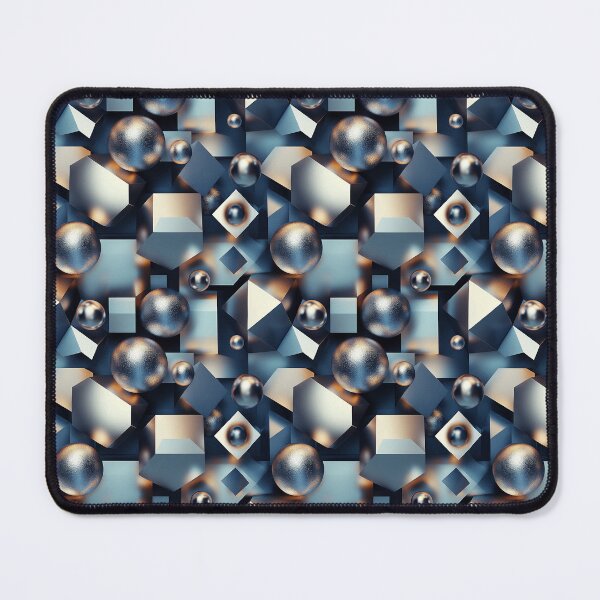 Item preview, Cubes and Pyramids in Harmony designed and sold by MidArtForge.