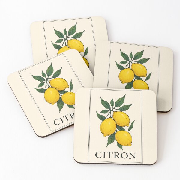 Item preview, Citron – French Lemon Botanical Print - The Fruit designed and sold by Benja & Co..
