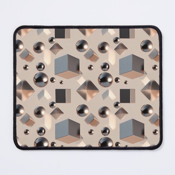 Item preview, Cubes and Pyramids in Harmony designed and sold by MidArtForge.