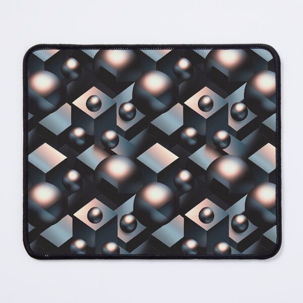 Item preview, Cubes and Pyramids in Harmony designed and sold by MidArtForge.