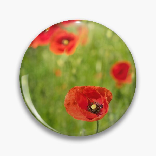 Item preview, Lush Wildflower Meadow with Poppies designed and sold by Georgia Mizuleva.