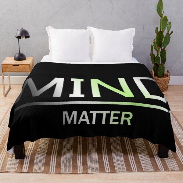 Item preview, Mind Matter , Agender pride flag graphic, rainbow text graphic, mental health matters, mindfulness, self love, designed and sold by PrideBeProud.