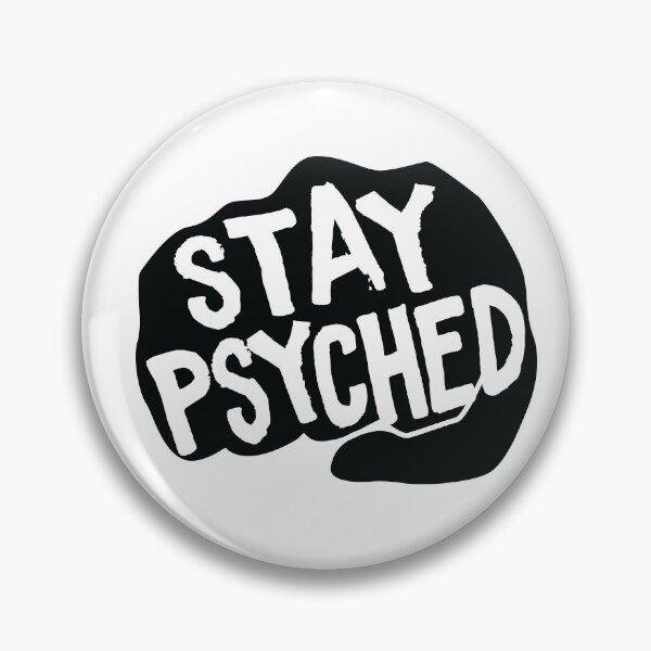 Item preview, Stay Psyched Friends! Climbing Sticker designed and sold by LAMBSmerch.