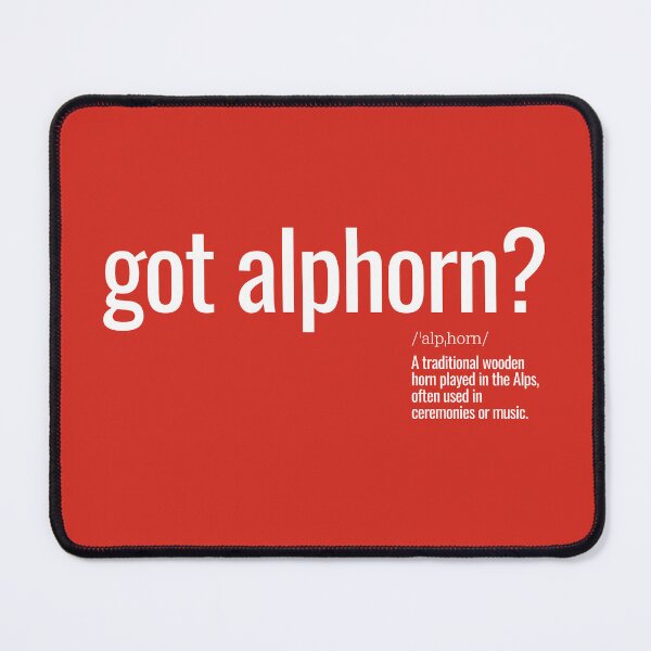 Item preview, got alphorn? designed and sold by nature. electrified..