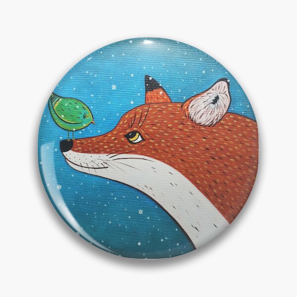 Artikelvorschau, Fuchs und ein Vogel entworfen und verkauft von YanaZayikinaArt.